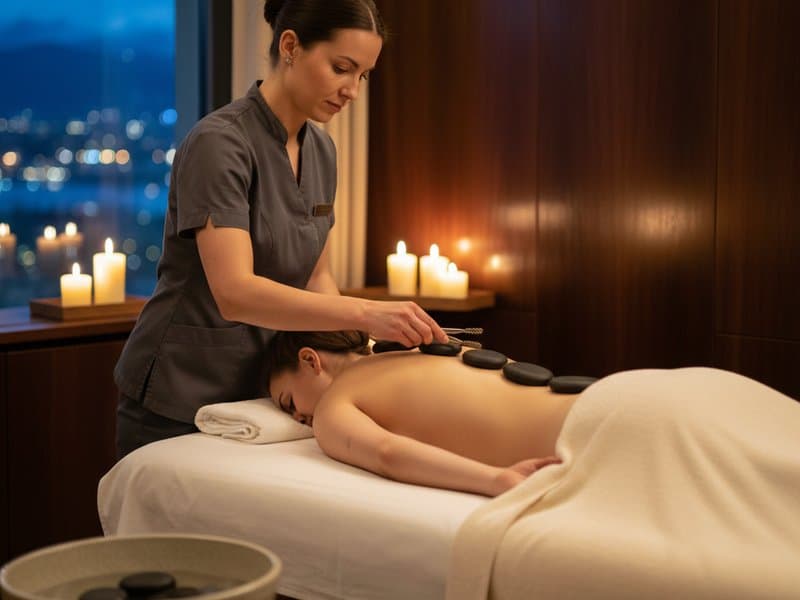 Massage Hot Stone 60min - CHF 120