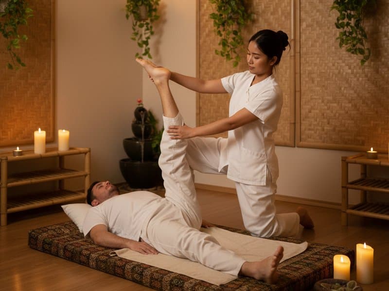Massage Thai Traditionnel 60min - CHF 100