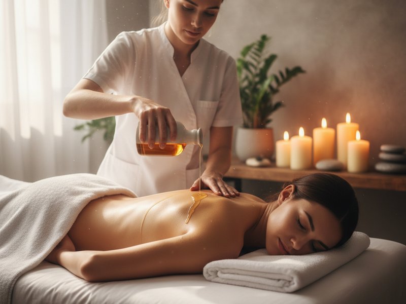 Massage Huile Relaxant 60min - CHF 100